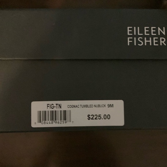 EILEEN FISHER COGNAC TUMBLED NUBUCK - Picture 3 of 7